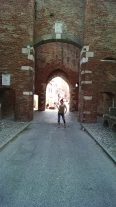 Making my way through the tower.