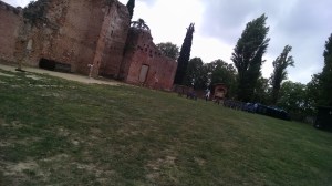 Inside the castle of Noale.